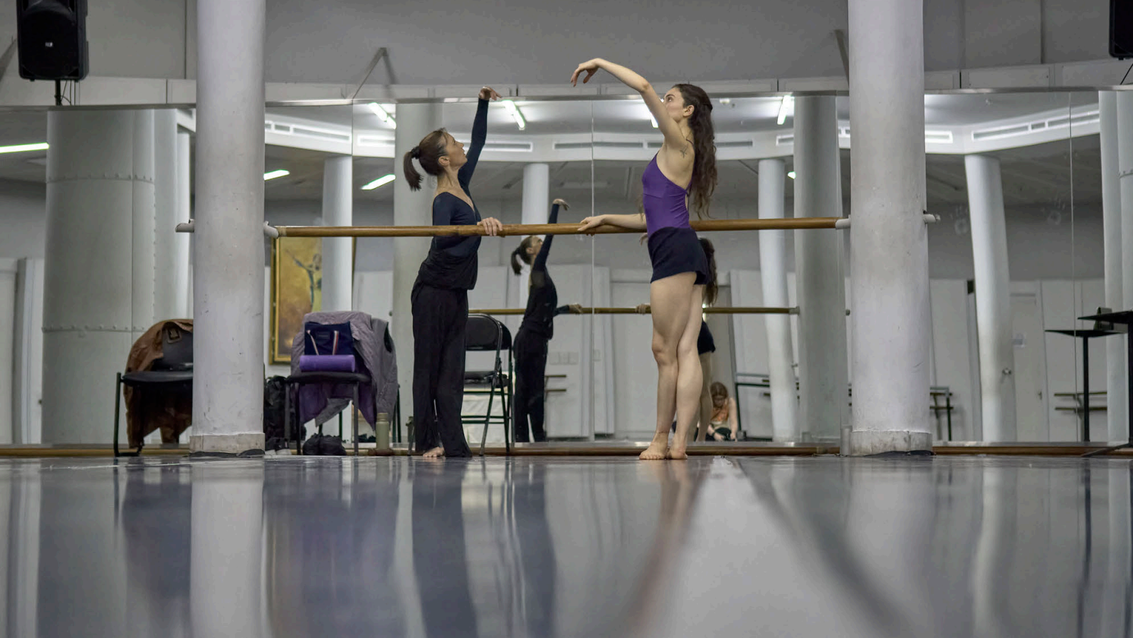 Ensayo Talleres Coreográficos 2024 – Maricel De Mitri y Caterina Stutz – 11 de octubre de 2024 – Sala Rotonda – Teatro Colón de Buenos Aires.
